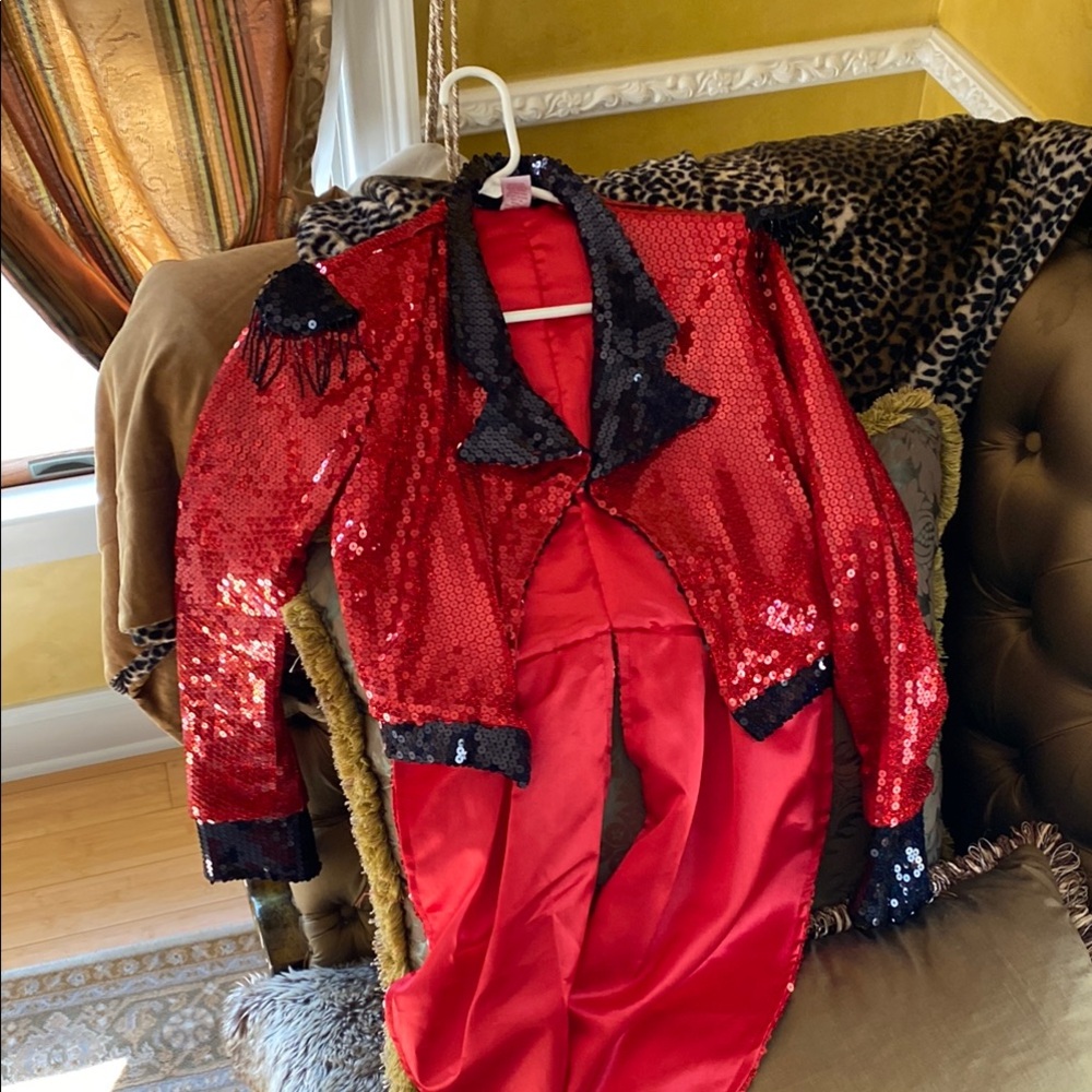 Roma sequin ringmaster jacket